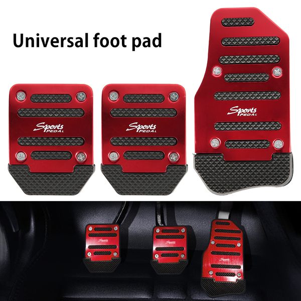 

for peugeot 207 301 307 208 2008 308 408 cc/citroen c3 c4/ds 3 4 6 ds3 ds4 ds6 car gas foot rest modified pedal pad plate