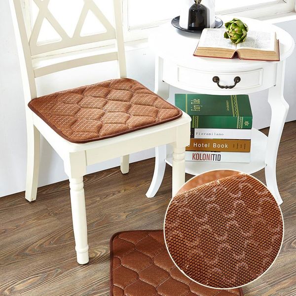 

cushion/decorative pillow 1 piece dirt resistant non-slip seat cushion waterproof office sedentary pads winter flannel stool sofa cu