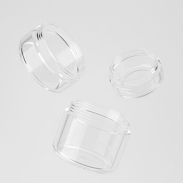 

storage bottles & jars 5pcs 3/5/10/15/20g makeup jar pot empty plastic transparent refillable face cream lotion sample bottle travel cosmeti