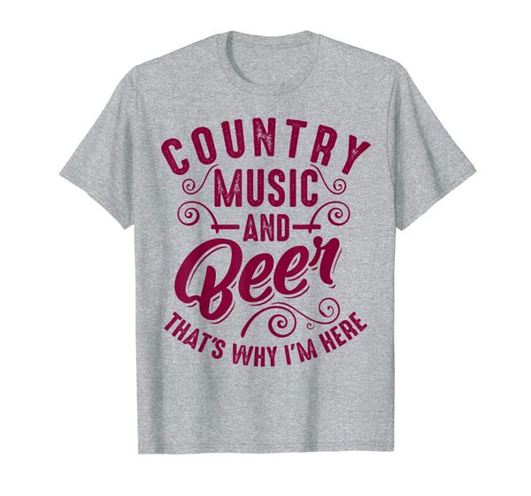 

funny country music and beer cute singer alcohol lover gift t-shirt, White;black