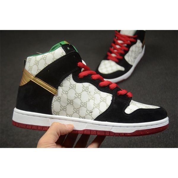 

2021 dunk running high limited edition casual shoes white black gold women men fashion trainers luxurys designer sneakers