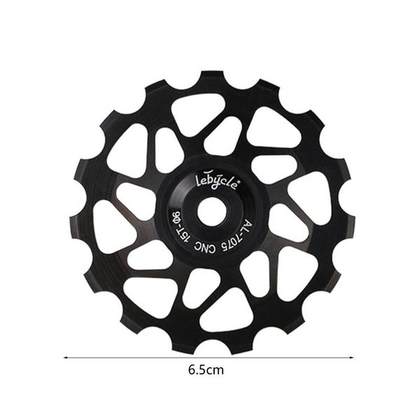 

bike derailleurs lebycle 15t bicycle rear derailleur pulley road guide roller tensioner part cycling accessory for mtb riding