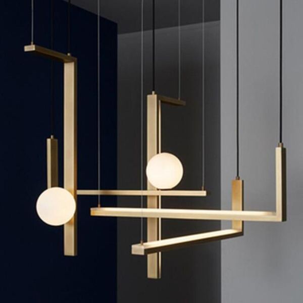 

pendant lamps postmodern creative led lights for living room restautant e14 hanging lamp hardware glass ball designer fixtures