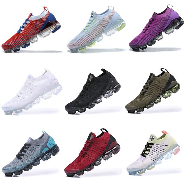 

2018 shoes 2019 chaussures moc 2 laceless 2.0 running shoe triple black designer mens women sneakers fly white knit cushion trainers zapatos