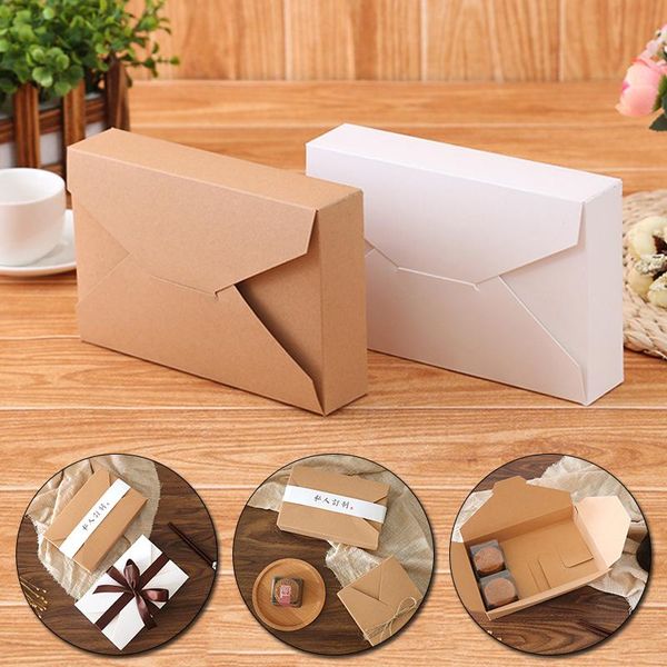 

kraft paper cake box party gift packing box cookie candy nuts baking wedding gift cardboard boxes party supplies