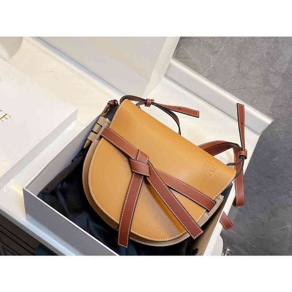

autumn and winter 2021 new bow saddle litchi pattern women's zly bags handbag women luxurys bags