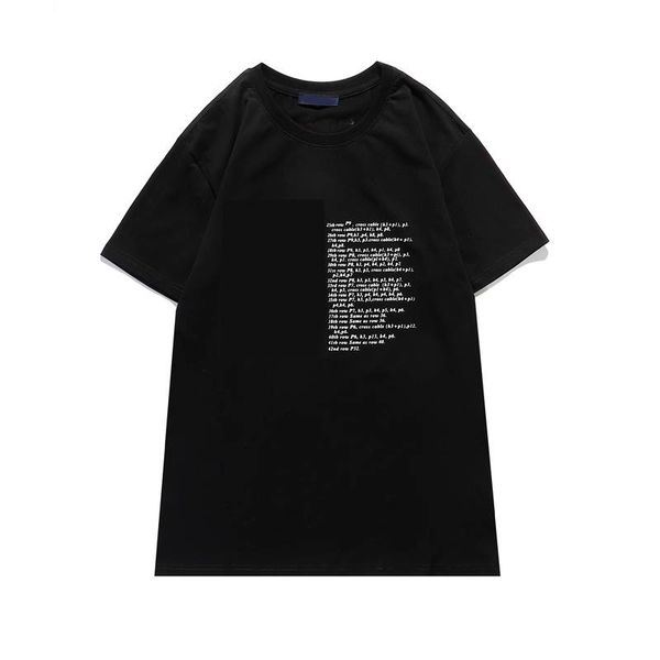 

2021ss luxury brand t shirt hip hop fashion printing mens designer tshirts short sleeve men women tees size s-3xl, White;black