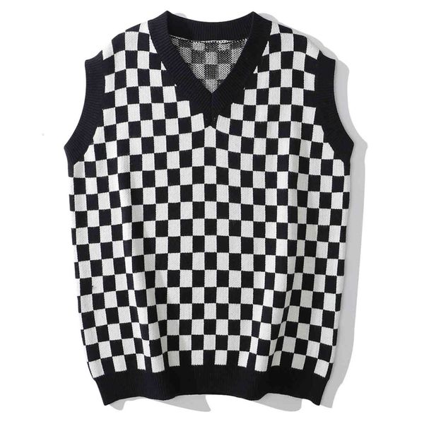 

men's sweaters embroidered, sleeveless, motherboard for retro harajuku sweater, White;black