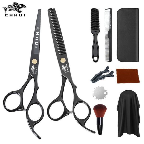 

hair scissors professional hairdressing cutting thinning set 6 inch barber tool salon shears accessories