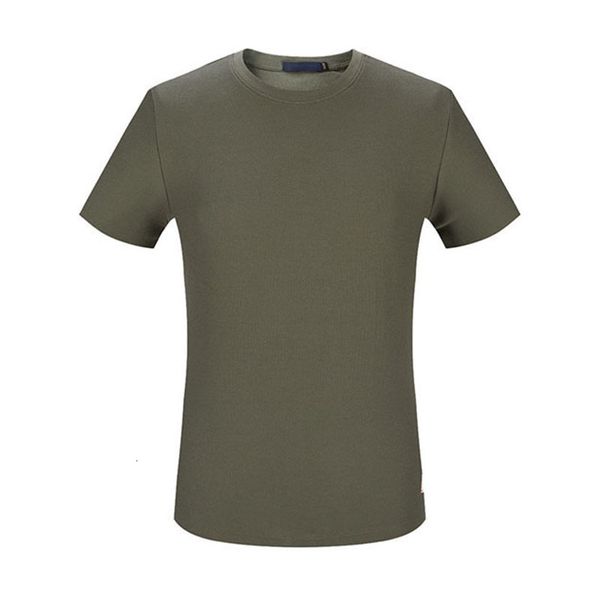 

summer new men's round neck letter offset printing casual short sleeve t-shirt t2e010, White;black