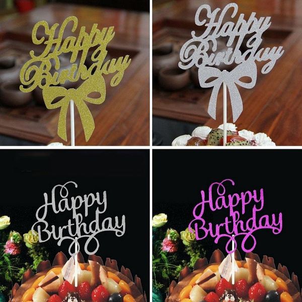

other festive & party supplies 5pcs/pack cake decorations tools happy birthday ers for dessert decor diy baking suppllies