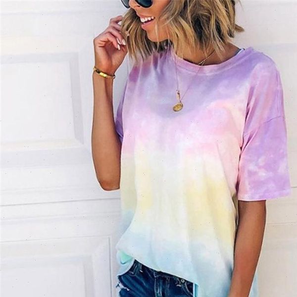 

s 5xl summer t shirt women long sleeve tie dye print t shirt streetwear ladies blusa tee shirt femme n50, White