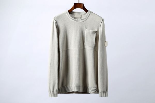 

cptoney astone is lan d men's sweaters designer turtleneck has a chest pocket, White;black