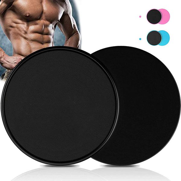 Gleitende Disc Core Slider Push-Up-Board Home Gym Muskel Training Yoga Matte Sport Sliding Workout Maschine Bauch Übung Fitness Teppich Hartholzboden Dual Schaum Pad