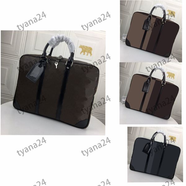 

briefcases briefcase business lapbags men mens computer messenger bag fashion street retro black multi-functional and multi-style 2021 whosa