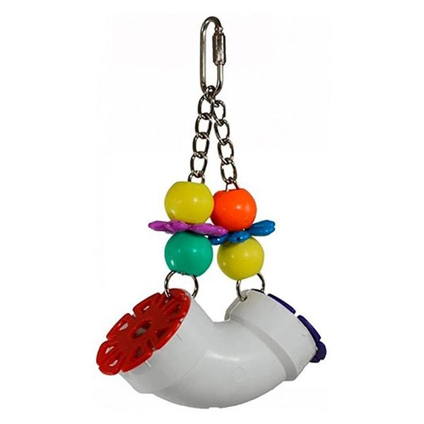 

bird forager bird toy with colorful birds & flowers,bird cage toys supplies,parrot toys stands for conures