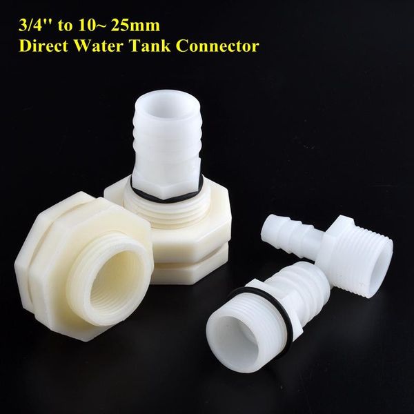 

watering equipments 3/4" to 10mm~25mm direct water tank connector aquarium fish pool hose air pump adapter garden irrigation pagoda joi