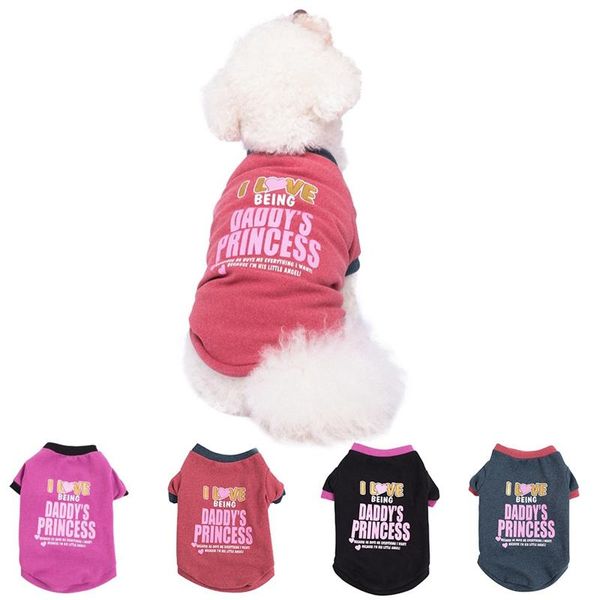 

dog apparel clothes cute vest shirt pet clothing for dogs costume cotton puppy small outfits ropa perro
