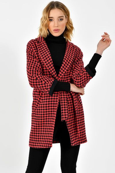 

women's wool & blends dewberry women overcoat-1160001 z6623, Black