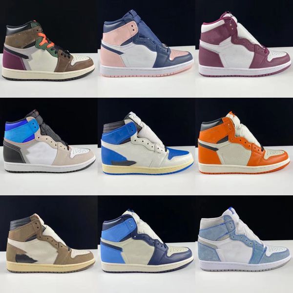 

new 2021 basketball shoes athletic travis ts sp low fragment dm7866-140 size 4-13
