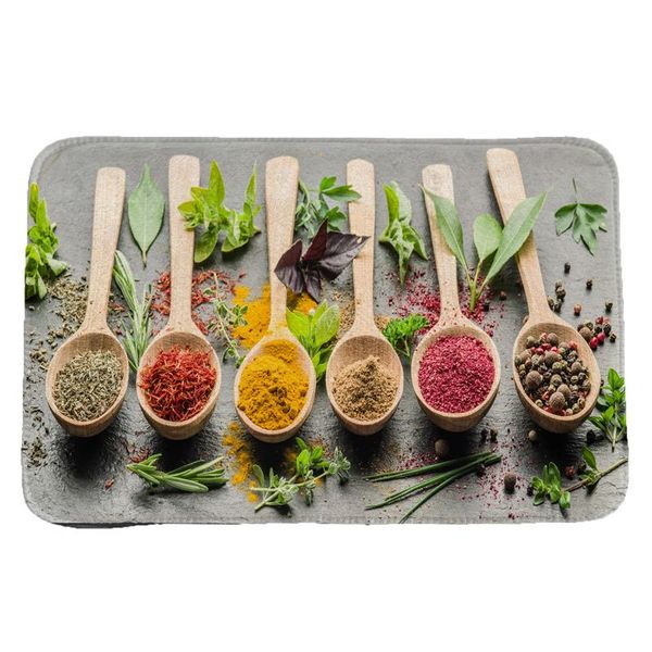 

carpets flavour seasoning creative 3d printing and rugs for bedroom living room carpet kitchen bathroom anti-slip floor mats