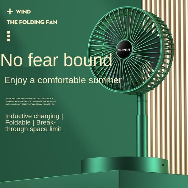 

electric fans retractable folding little fan rechargeable student dormitory simple and portable office mini desktop