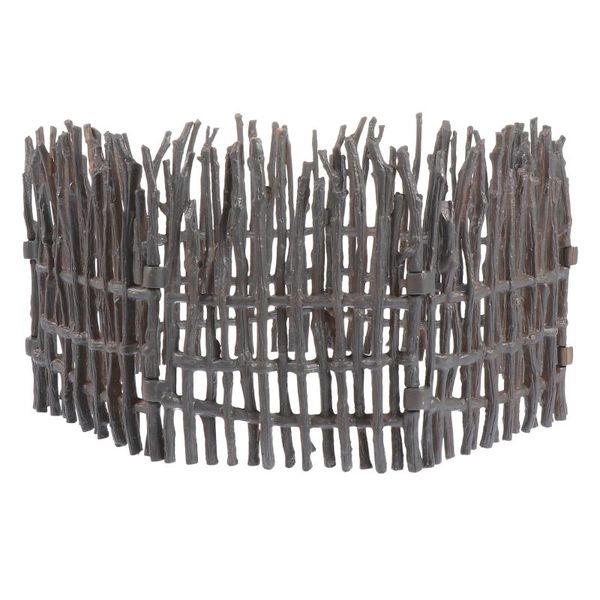 

fencing, trellis & gates 10pcs miniature fence models vivid mini house landscape