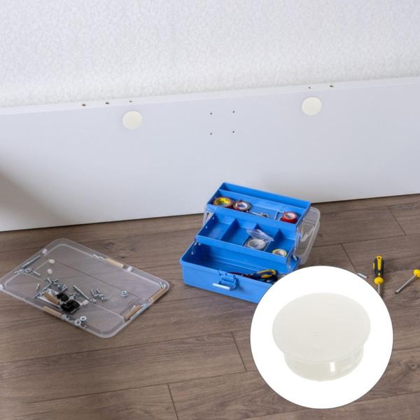 

other bath & toilet supplies 27 pcs 1 bag screw covers practical protection (white)