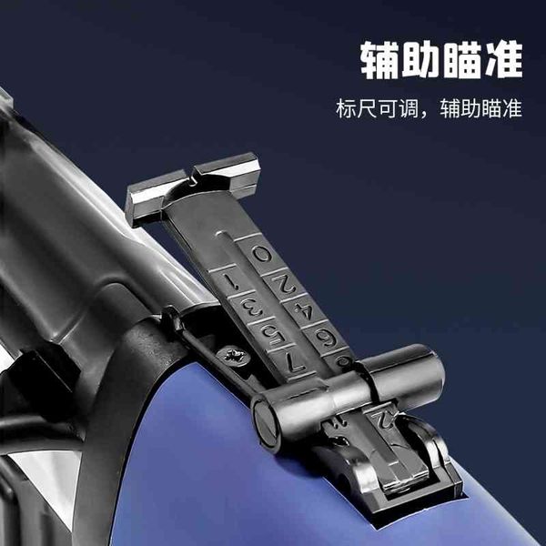 

35jieying svd single ssniper nylon pull bolt shell throwing simulation boy eating chicken toy gun alloy awm model
