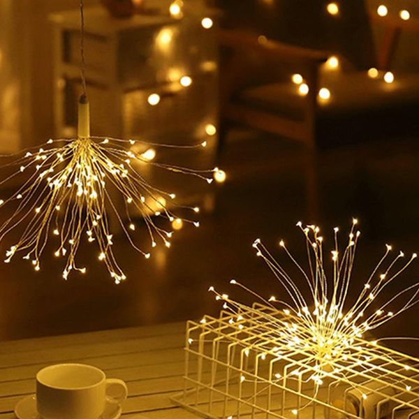 

strings miflame led string light silver wire fairy warm white garland home christmas wedding party decoration powered by battery batter