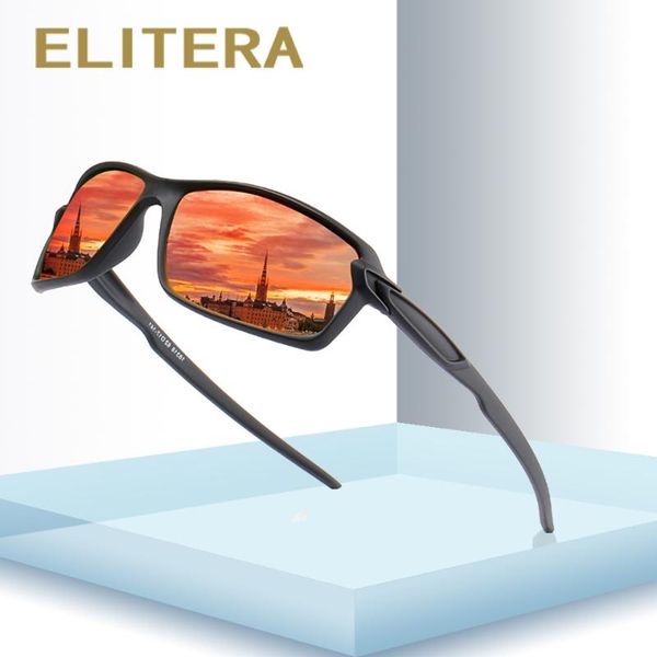 

sunglasses elitera brand design fashion men polarized sun glasses women shades masculino, White;black