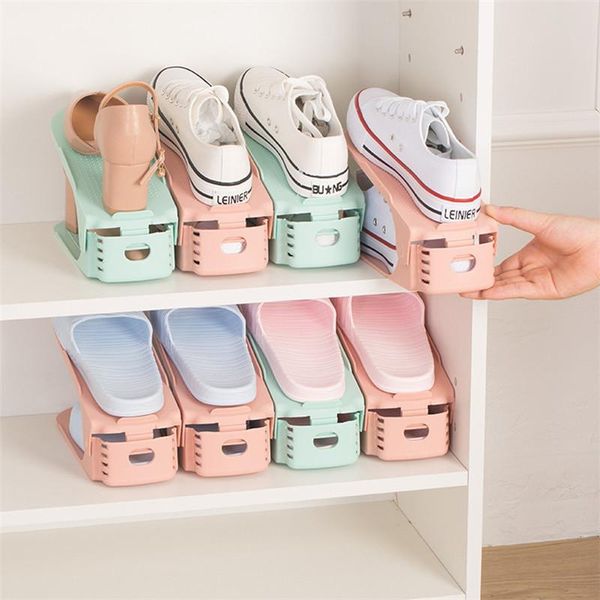 

shoe rack durable adjustable organizer footwear support space saving cabinet closet storage stand rack