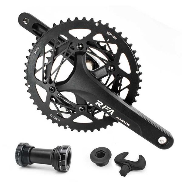 

bike heels & chainwheels jiankun foldable bicycle crankset 34-50t 110 bcd road for 10 11 speed