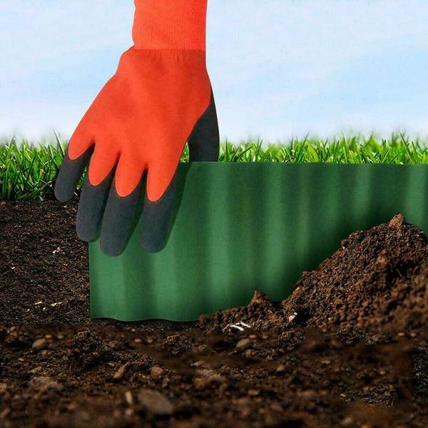 

fencing, trellis & gates 10/12/15/20cm lawn border fence garden grass edge wall roll fq-ing