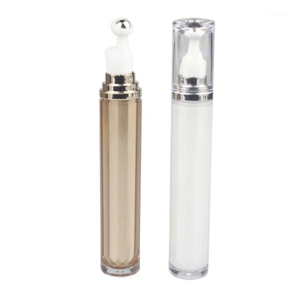 

storage bottles & jars 20ml acrylic empty refillable eye cream roller bottle with steel ball serum lotion essential oil cosmetic container