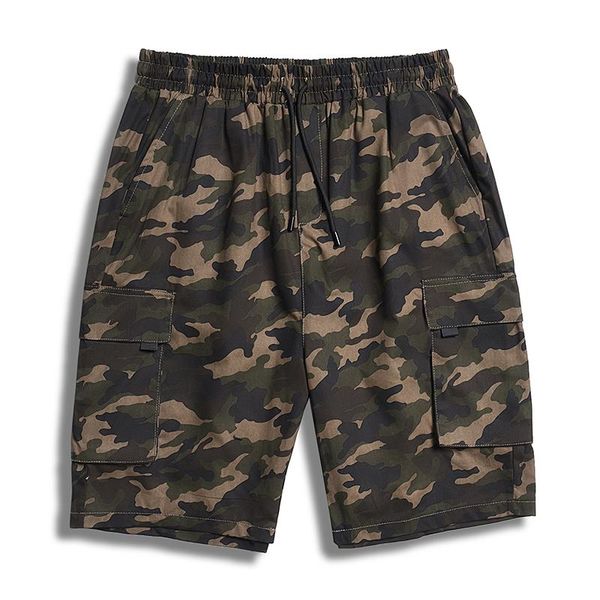 

plus size 7xl 6xl 5xl xxxxl camouflage camo cargo shorts men mens casual shorts male loose work man short pants, White;black