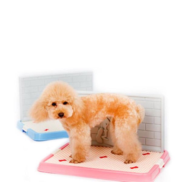 

dog apparel dogs toilet grid urine potty can bring wall resin anti splash poep zakjes hond garbage bag clean dispenser 80z1878