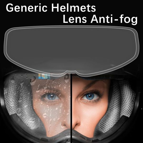 

motorcycle helmets 2021 anti-fog waterproof insert helmet lens sticker film universal shield motor accessories