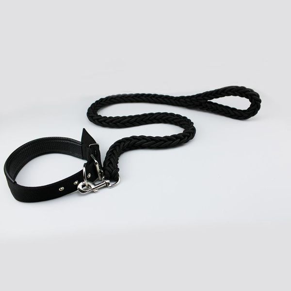 

dog collars & leashes pet traction rope medium and large harness leash eight-strand collar accessories daily necessities