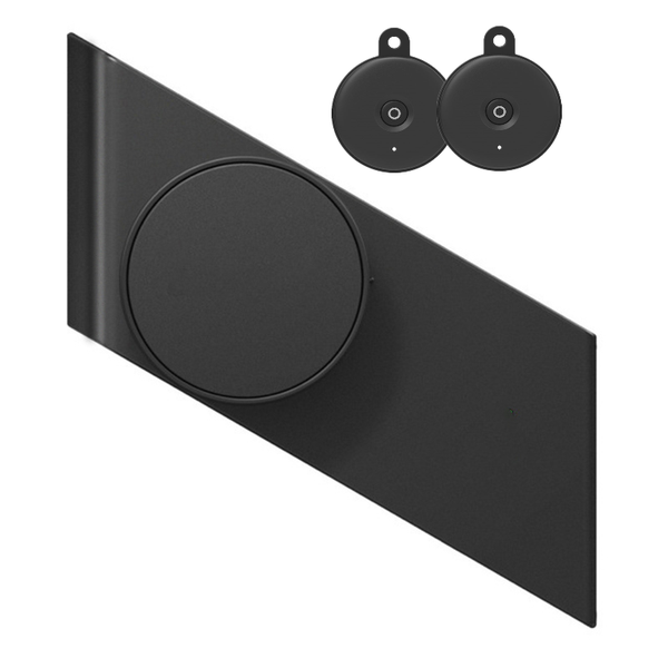 

2021 new sherlock s3 black color smart door lock easy installation home keyless lock electronic door black color with two keys