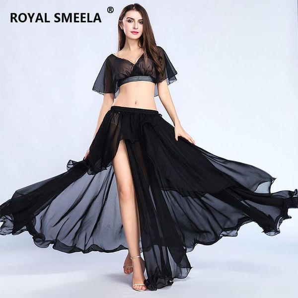 

stage wear 2021 grade belly dance costume set cloths skirt -zh8810, Black;red