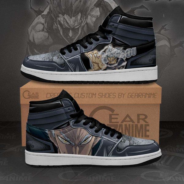 

garou sneakers one punch man custom anime sho