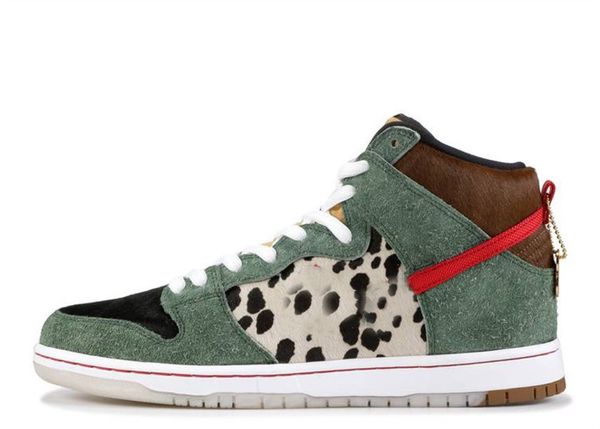 

sb high walk dog flat shoes mens multicolor sneakers size ship with