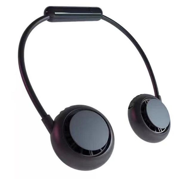 

electric fans neck fan portable rechargeable usb air cooler mute sport for home outdoor summer cooling