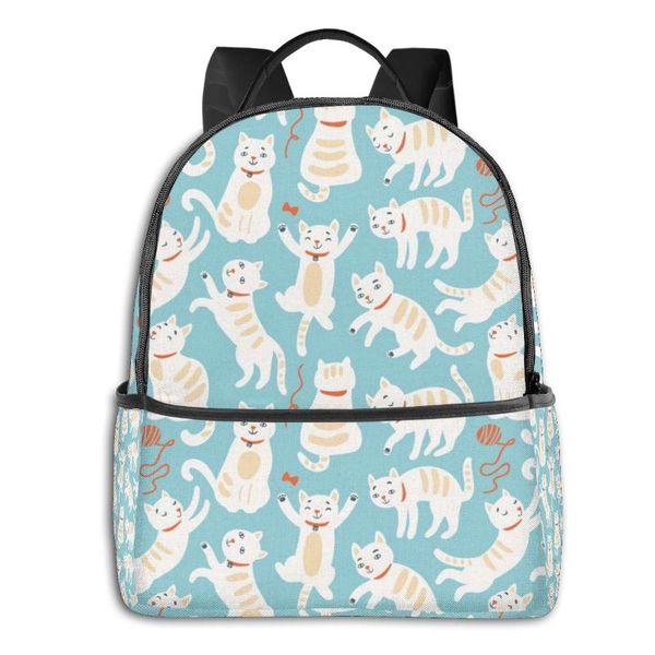 

backpack school bags for teenage cute cats travel style back pack korean