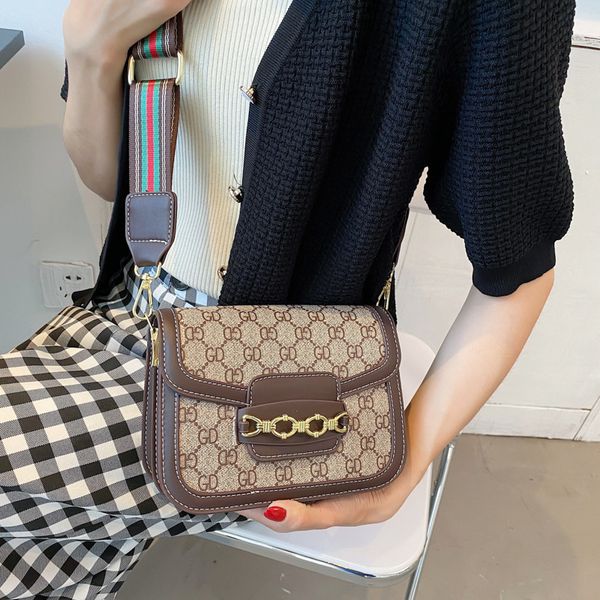 

designer handbags lattice small square bag women's summer 2021 new ins fashion texture chain one shoulder messenger bag