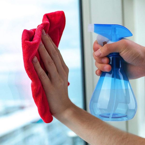 

2pcs 500ml spray bottles sub-bottling plastic multicolor refillable bottle empty container flip-dispensing cleaningtool #t2p