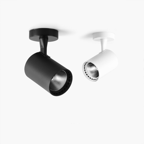 

downlights led surface mounted spotlight commercial single lamp shop background wall super bright household ceiling cob small track light