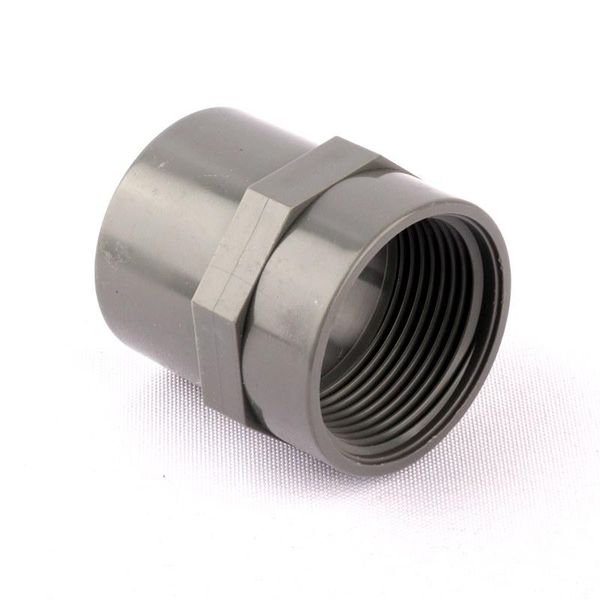 

watering equipments 1pc pvc 40mm to1.2" female adapters pipe thread connector corrosion resistance family balcony water fittings