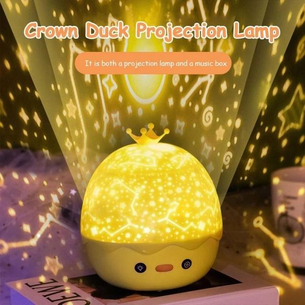 

night lights children's light bt speaker chargeable kids star rotating starry sky projector colorful led lamp birthday gift